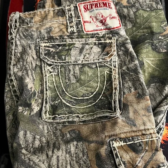 Oak Camo Cargo Supreme Mossy Oak Pants Supreme True Religion
